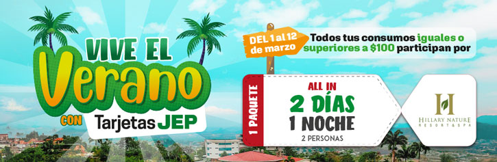 Vive el verano con Tarjetas JEP