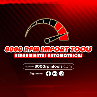8000 RPM Import Tools Herramientas Automotrices