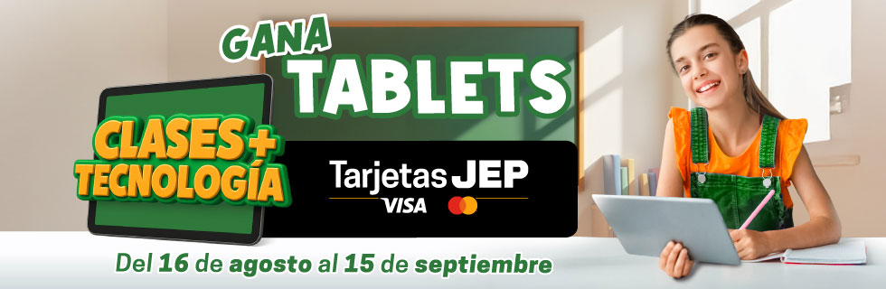 Regreso a clases con Tarjetas JEP
