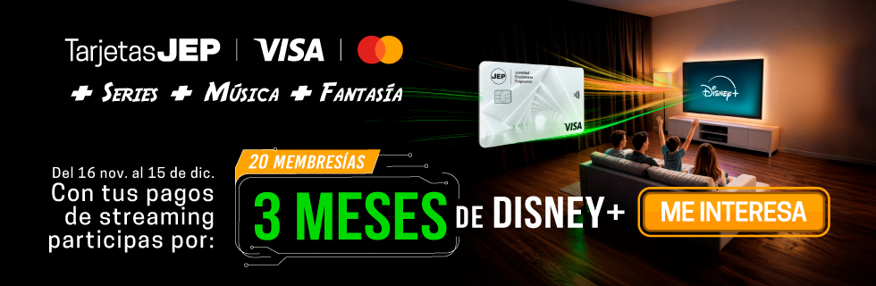 Tarjetas JEP + series, +música, + fantasía